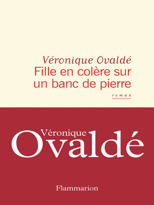 Cover image for Fille en colère sur un banc de pierre